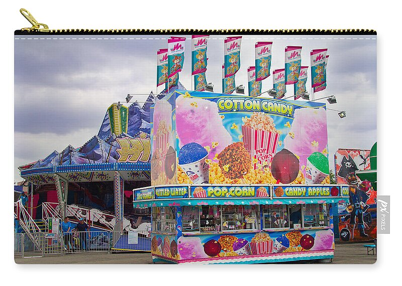 Made In America Zip Pouch featuring the photograph State Fair by Steven Bateson