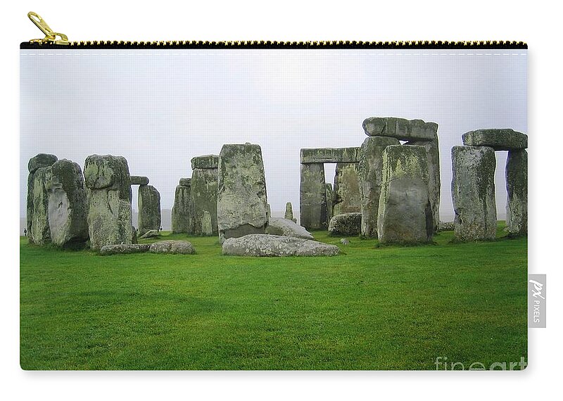 Stonehenge Carry-all Pouch featuring the photograph Stonehenge by Denise Railey