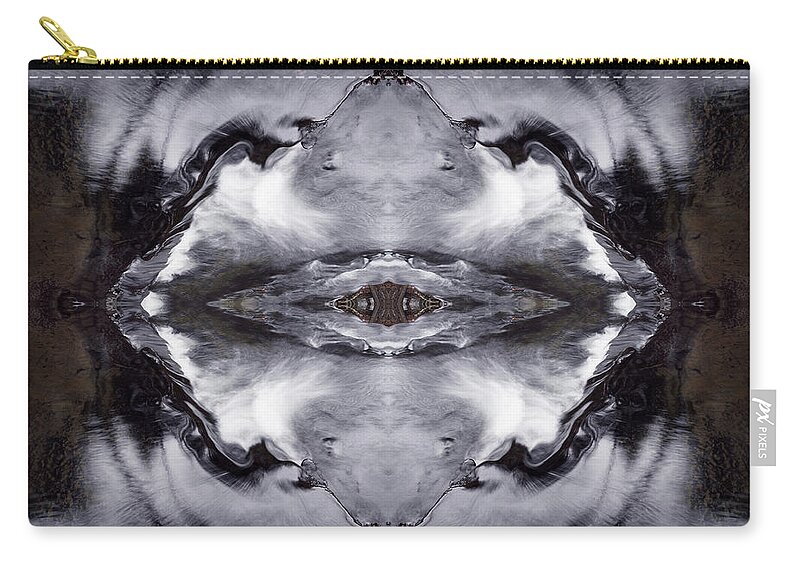Contemporary Zip Pouch featuring the photograph Storm Bringer by Dawn J Benko