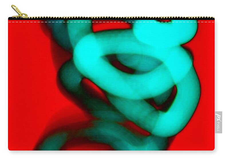 Contemporary Zip Pouch featuring the photograph Dimensional Tolerance by M Pace