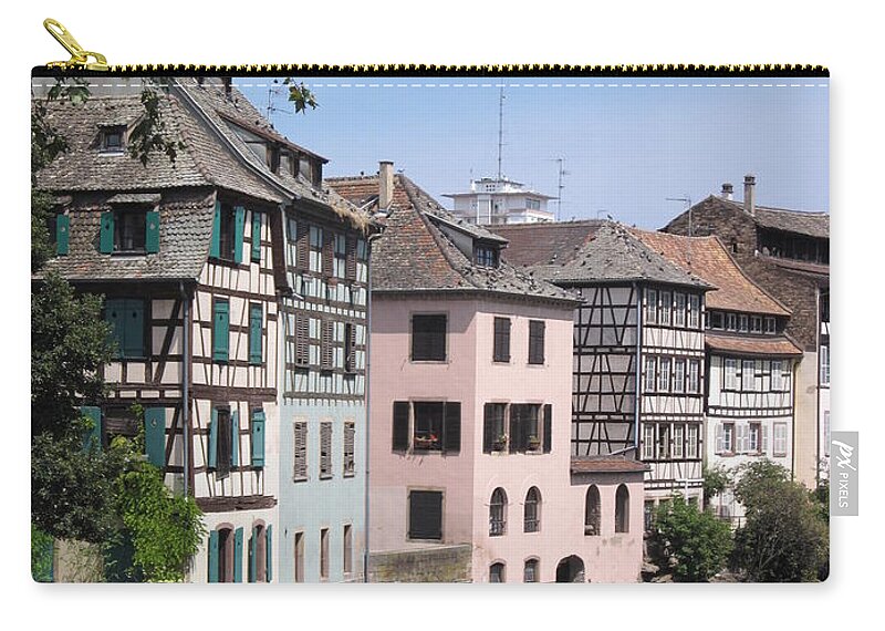 Old Zip Pouch featuring the photograph Strasbourg France 3 by Amanda Mohler