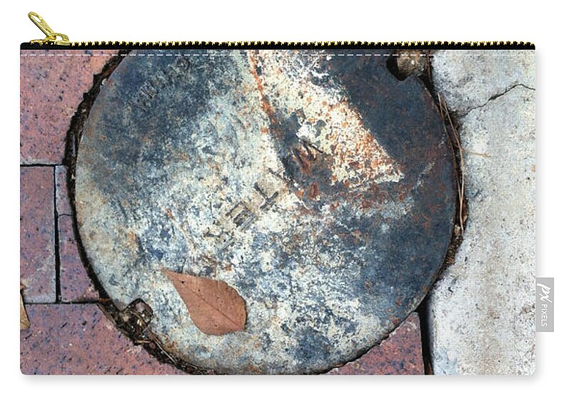 Marlene Burns Zip Pouch featuring the photograph Streets Of Tucson 171 by Marlene Burns