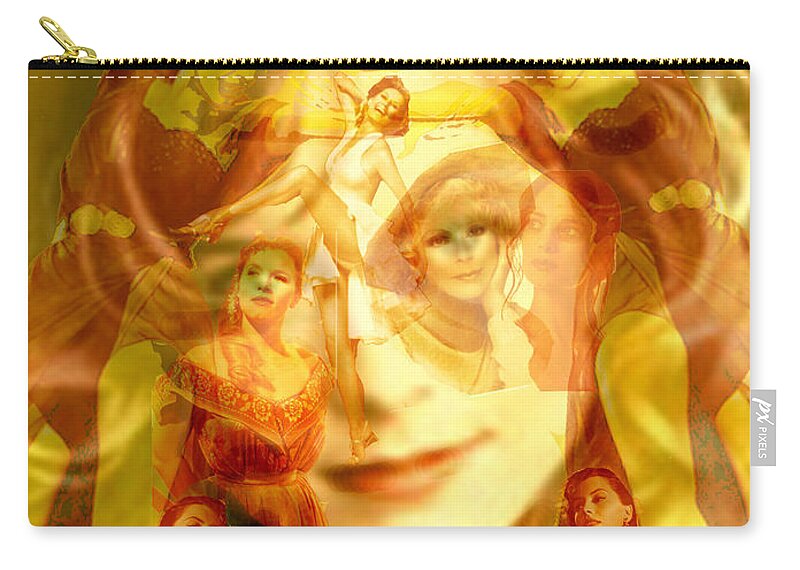 Sum Of All Desires Carry-all Pouch featuring the digital art Sum Of All Desires by Seth Weaver