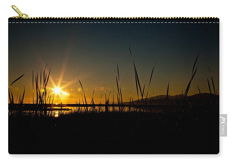 Sun Zip Pouch featuring the photograph Summer Sun by Monte Arnold