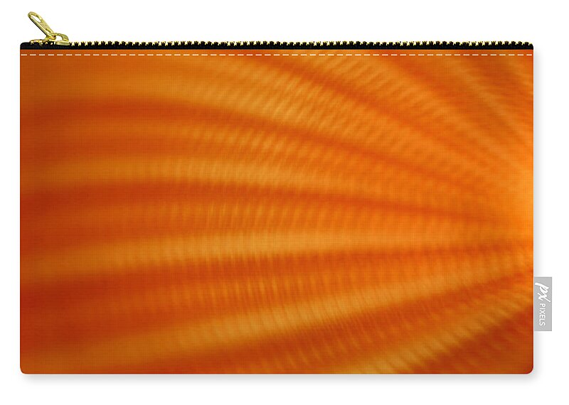 Abstract Zip Pouch featuring the photograph Sun it Rises by Dazzle Zazz