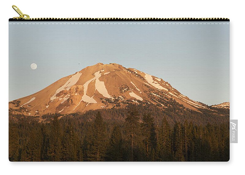 538021 Carry-all Pouch featuring the photograph Sunset At Lassen Volcanic Np California by Kevin Schafer