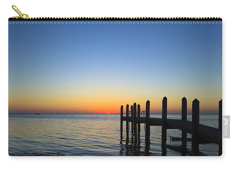 Bayfront Carry-all Pouch featuring the photograph Sunset in the Keys by Raul Rodriguez