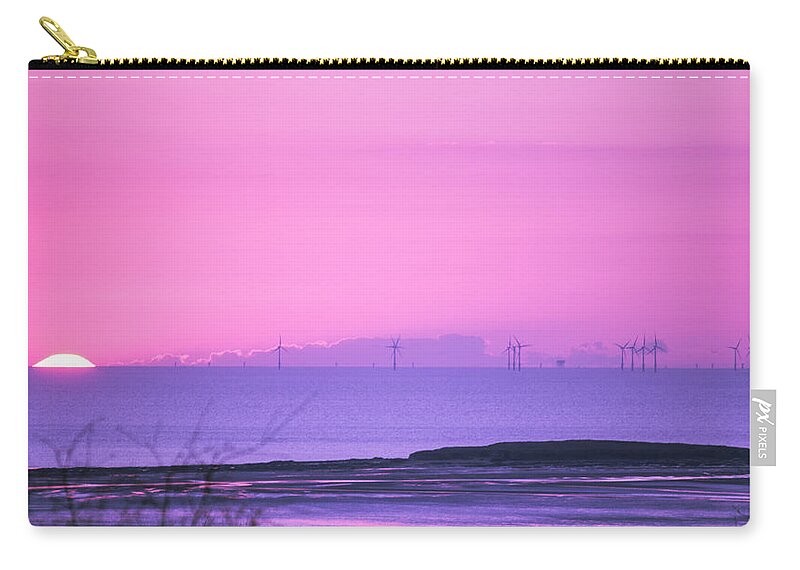 Spring Carry-all Pouch featuring the photograph Sunset by Spikey Mouse Photography