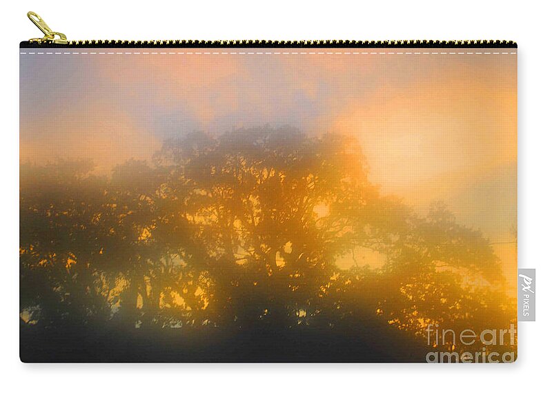 Business Zip Pouch featuring the photograph Sunset Mocks Sunrise by George D Gordon III