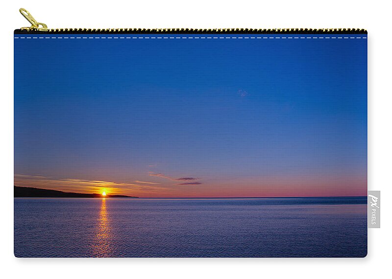 Lake Superior Carry-all Pouch featuring the photograph Superior Sunrise by Adam Mateo Fierro