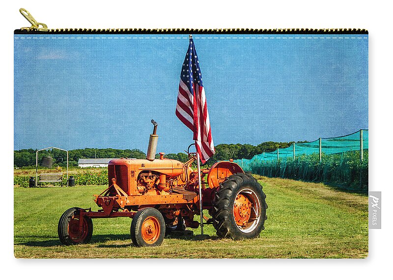 Poster Carry-all Pouch featuring the photograph Support Your Local Farmer by Cathy Kovarik
