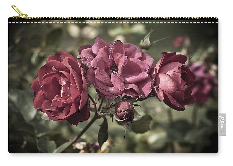 Bloom Zip Pouch featuring the photograph Sweetly Pink by Christi Kraft