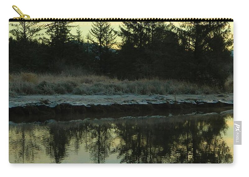 Trees Zip Pouch featuring the photograph Symmetry by Gallery Of Hope 