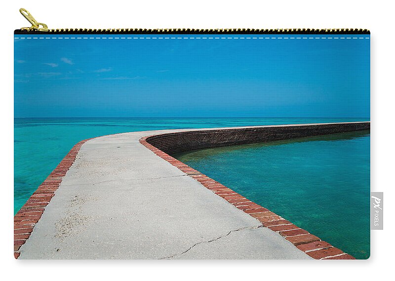 Florida Zip Pouch featuring the photograph Take a Walk by Kristopher Schoenleber