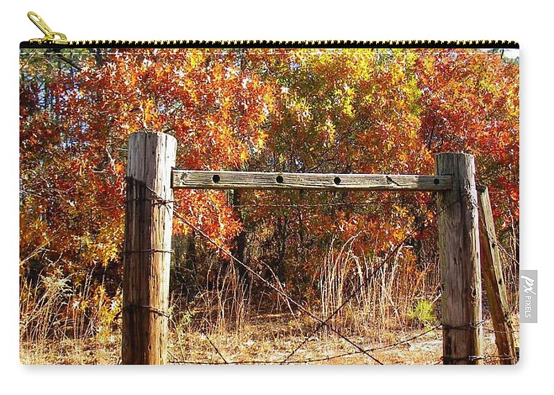 Thanksgiving Zip Pouch featuring the photograph Thanksgiving Colors by Matthew Seufer