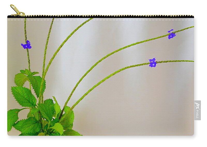 Wildflowers Zip Pouch featuring the photograph The Beauty in Wildflowers by Mary Deal