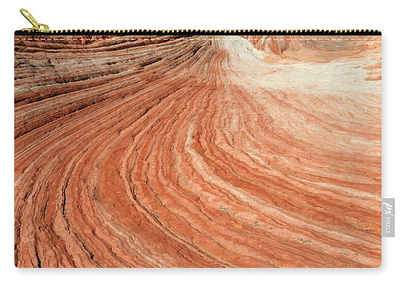 White Pocket Zip Pouch featuring the photograph The Brilliance Of Nature 3 by Bob Christopher