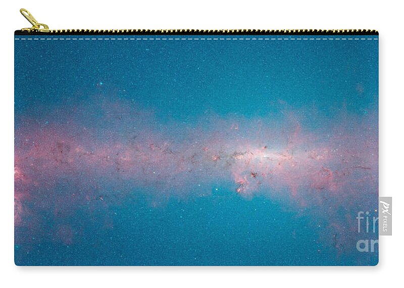 Science Zip Pouch featuring the photograph The Center Of The Milky Way by Science Source