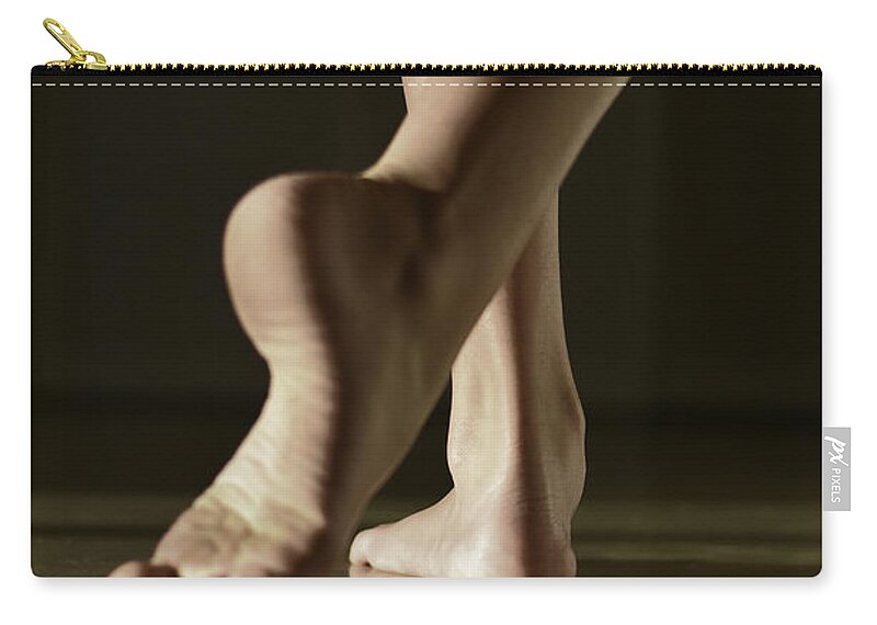 Dancer Art Zip Pouch featuring the photograph The Dance by Laura Fasulo