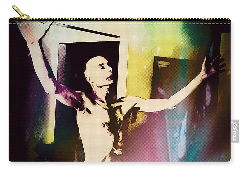 Isaac Montgomery Zip Pouch featuring the photograph The Healing by Michael TMAD Finney