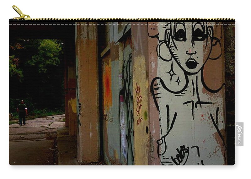 Street Zip Pouch featuring the photograph The Higher The Hair The Closer To Heaven - BABS by Jacqueline Athmann