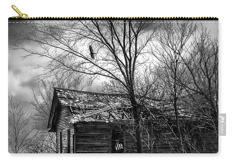 Building Zip Pouch featuring the photograph The House by Michael Arend