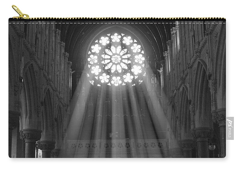 Cathedral Carry-all Pouch featuring the photograph The Light - Ireland by Mike McGlothlen