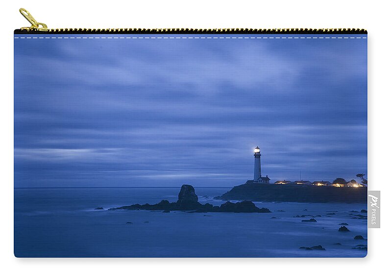 Landscape Zip Pouch featuring the photograph The Light of Pure Reason by Alex Lapidus
