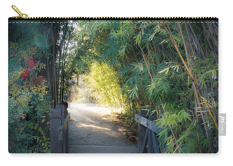 Portal Zip Pouch featuring the photograph The Portal by Susan Eileen Evans