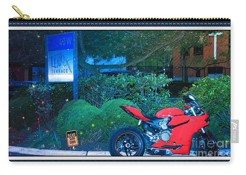 Shimmering Light Zip Pouch featuring the photograph The Sky's The Limit by Terry Wallace
