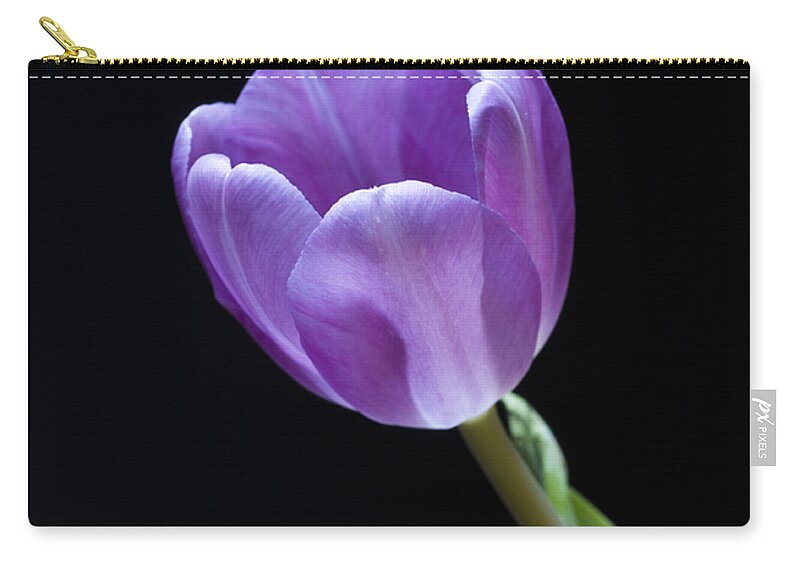 Floral Carry-all Pouch featuring the photograph The Tulip is a Courtly Queen by Christi Kraft