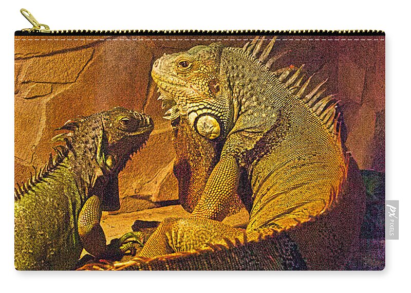 Stuart Media Servces Zip Pouch featuring the photograph The two of us by Blair Stuart