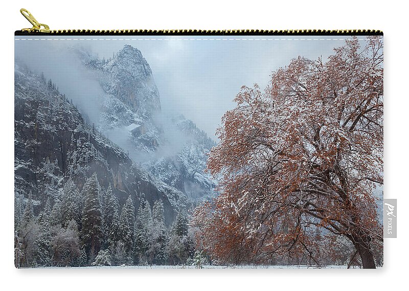 Landscape Carry-all Pouch featuring the photograph The Two Seasons by Jonathan Nguyen