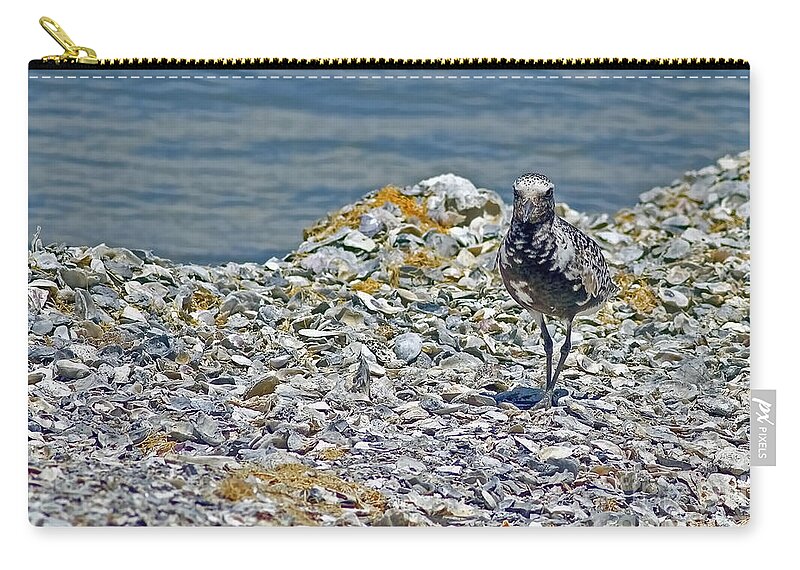 The World Is My Oyster Zip Pouch featuring the photograph The World Is My Oyster by Gary Holmes