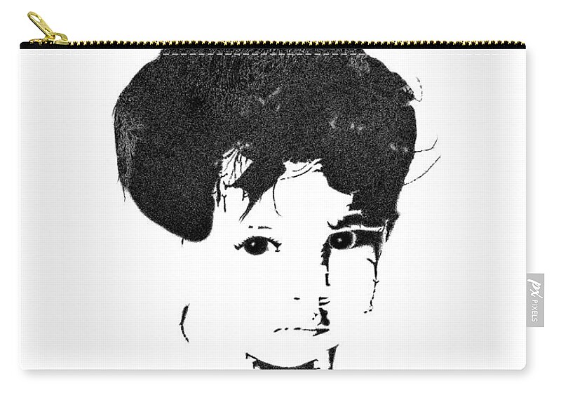 Child Zip Pouch featuring the drawing Through the Eyes of a Child by Arthur Eggers