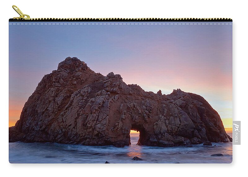 Landscape Carry-all Pouch featuring the photograph Thru The Gate by Jonathan Nguyen