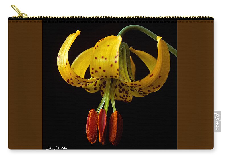 Beauty In Nature Carry-all Pouch featuring the photograph Tiger Lily by Jeff Goulden