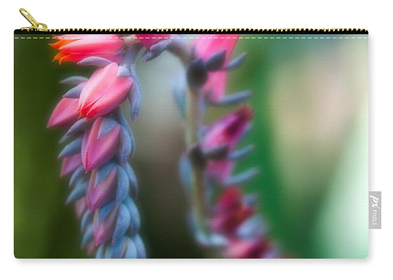 Flower Zip Pouch featuring the photograph Tiny Beauty by Sebastian Musial