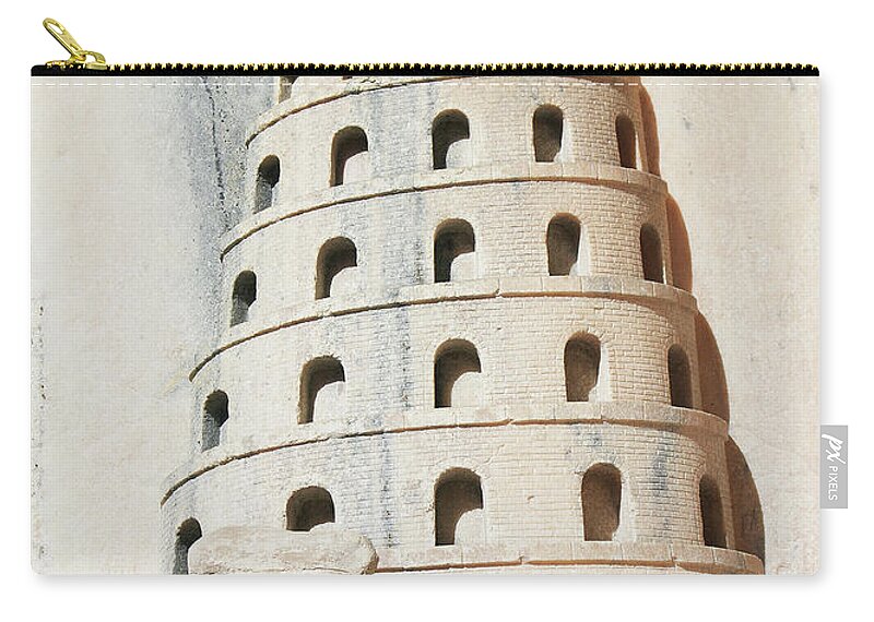 Art Zip Pouch featuring the photograph Tower On Duomo, Milan Cathedral by Stuart Paton