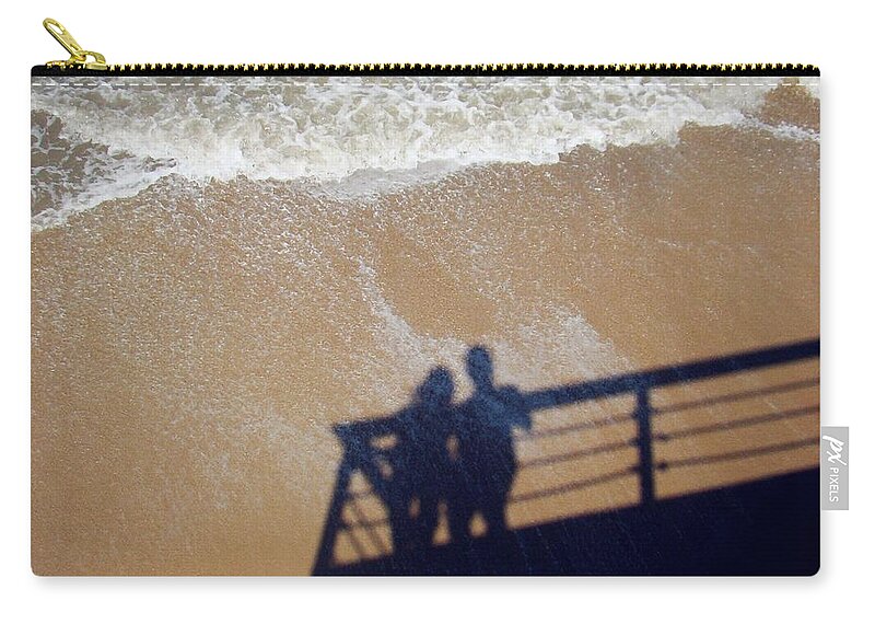 Natal Zip Pouch featuring the photograph Traces by Zinvolle Art
