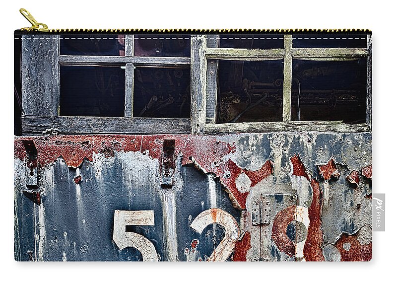 Trains Zip Pouch featuring the photograph Trains 4 by Niels Nielsen