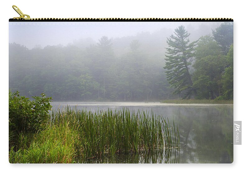 Tranquil Zip Pouch featuring the photograph Tranquil Moments Landscape by Christina Rollo
