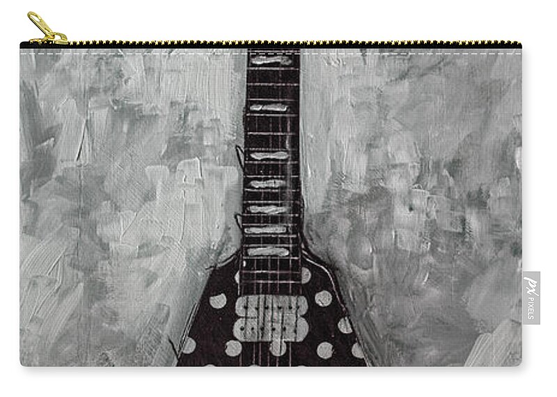 Randy Rhodes Zip Pouch featuring the painting Tribute by Sean Parnell