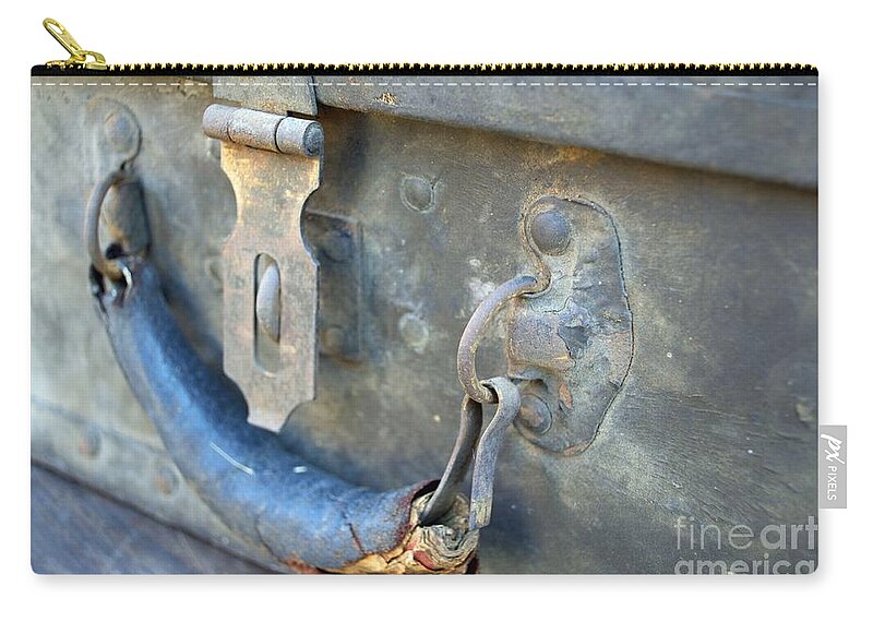 Trunk Zip Pouch featuring the photograph Trunk Picking by Gwyn Newcombe