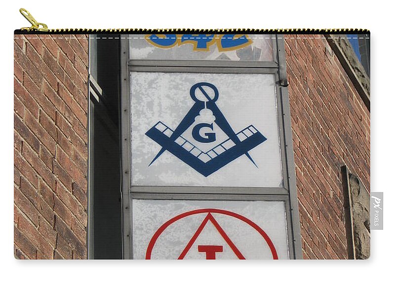Freemason Zip Pouch featuring the photograph Tuscan 342 by Michael Krek