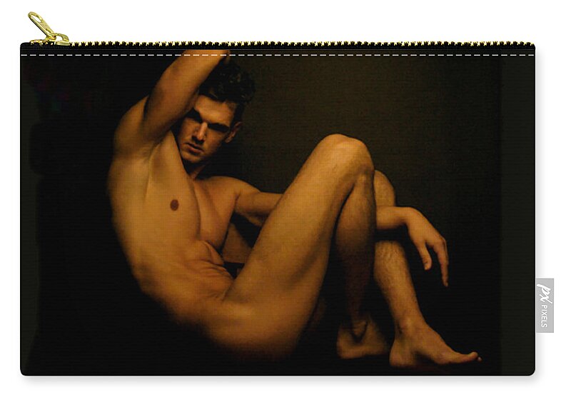 Twisted Carry-all Pouch featuring the painting Twisted by Troy Caperton