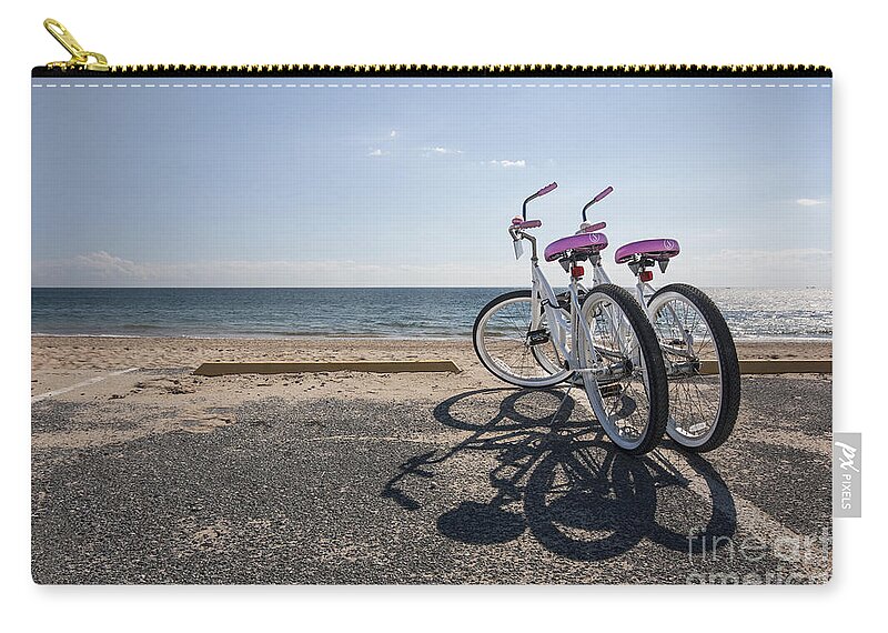 Provincetown Zip Pouch featuring the photograph Two If By The Sea by Evelina Kremsdorf