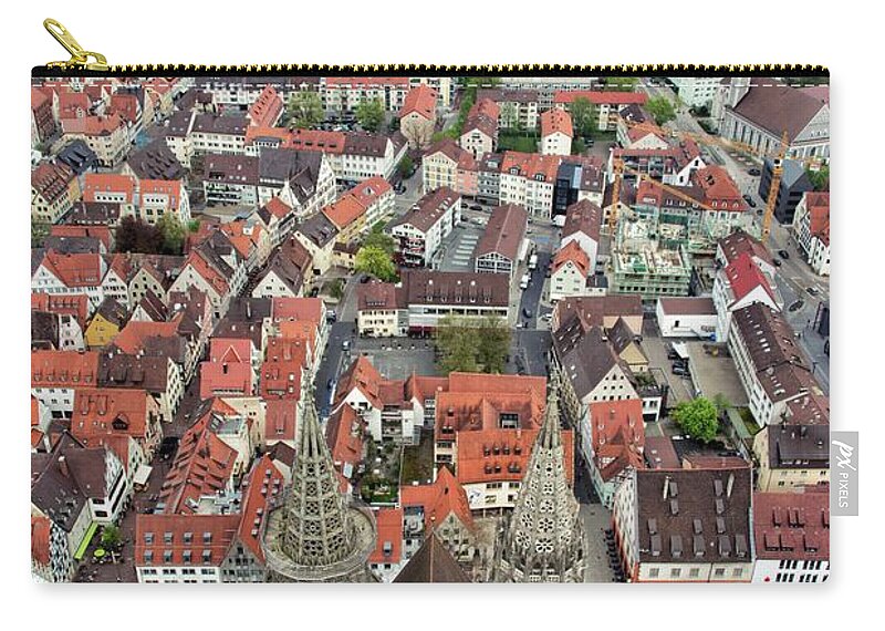 Tranquility Zip Pouch featuring the photograph Ulm Minster | German Ulmer Münster by Stefan Cioata