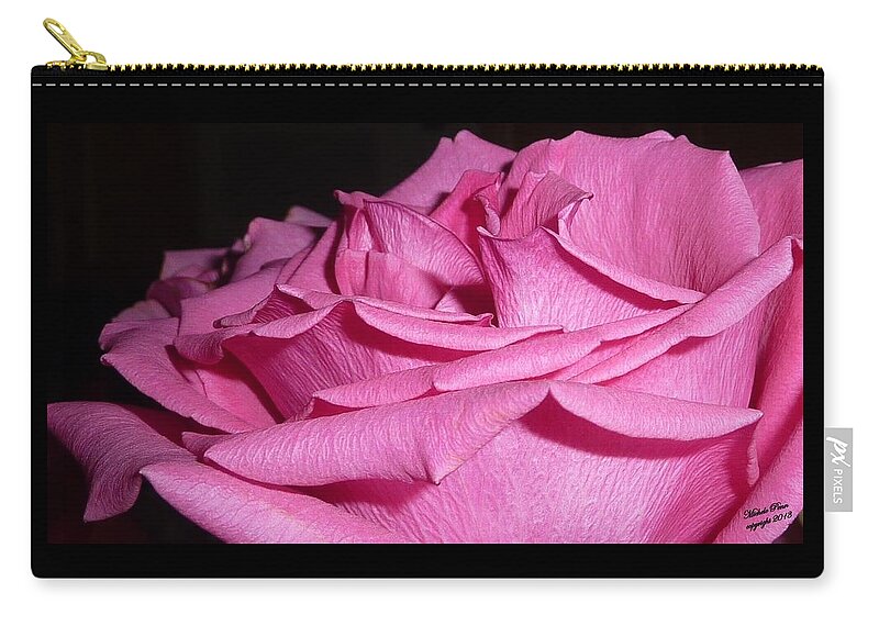 Flower Photograph Zip Pouch featuring the photograph Understanding Peace by Michele Penn