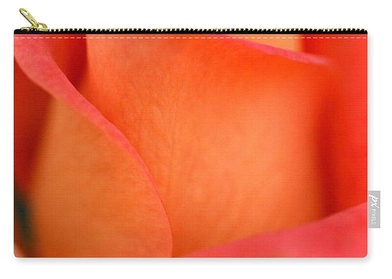 Rose Zip Pouch featuring the photograph Unique by Deb Halloran